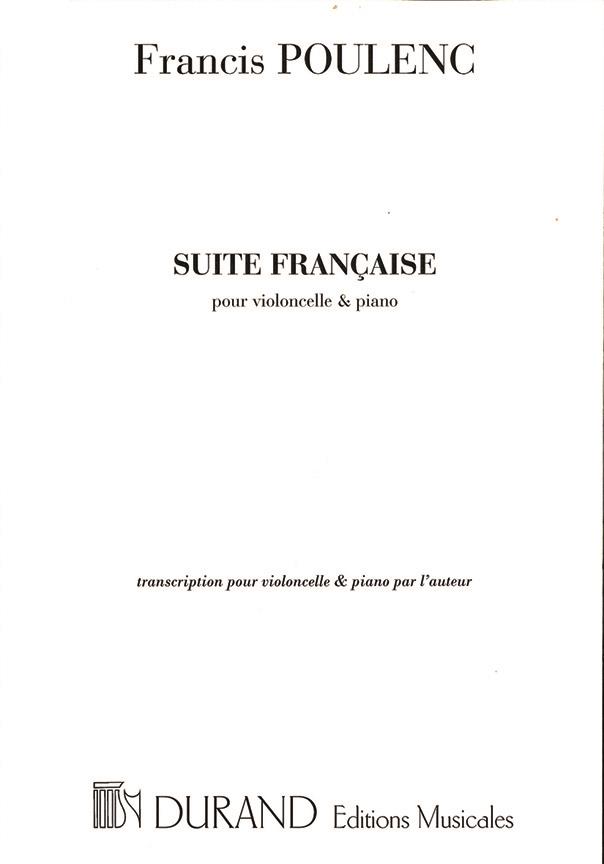 Suite Francaise - violoncello a klavír